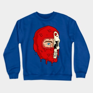 The Human Spider Half Skull Crewneck Sweatshirt